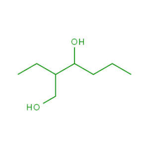 molecular structure of ethyl hexanediol greenchemfinder