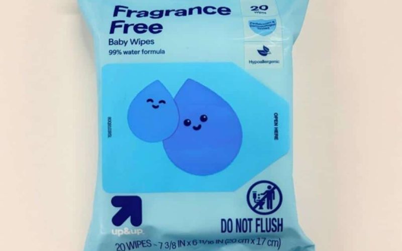 recalled target wet wipes